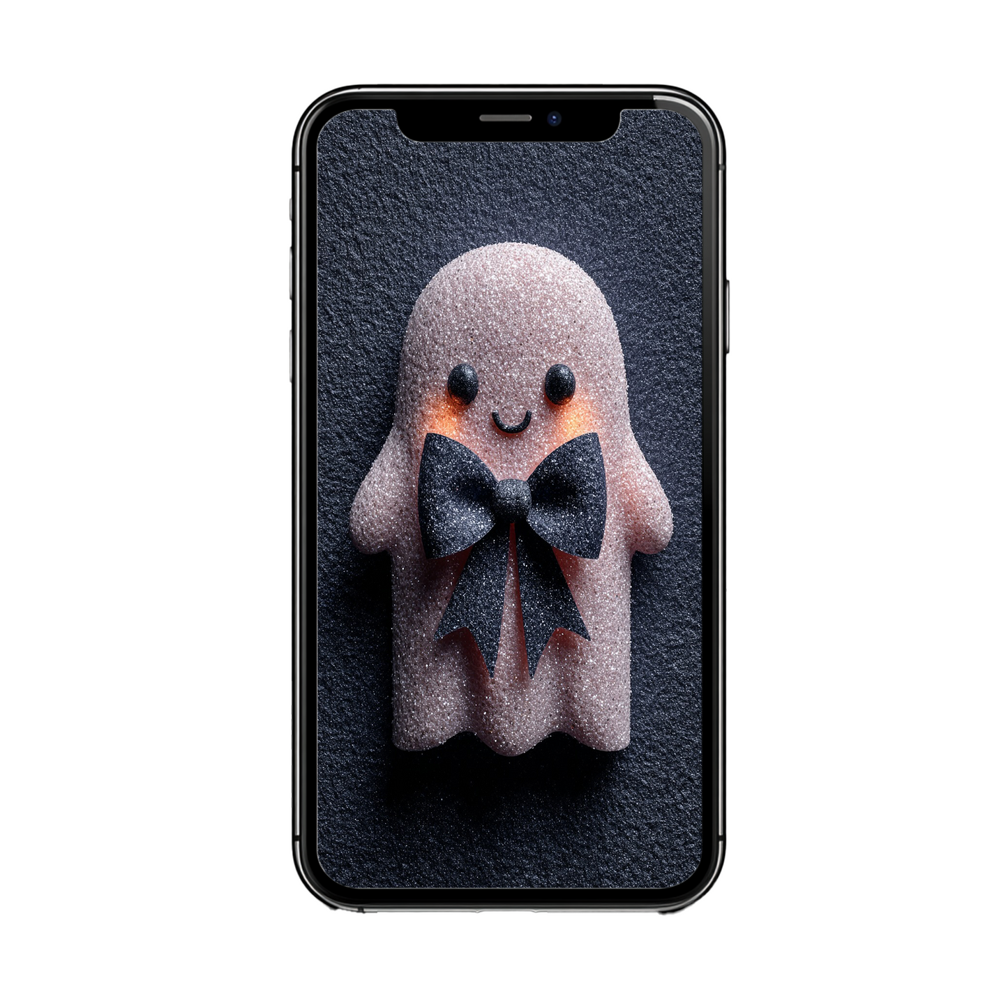 Kawaii-Geist Hintergrundbild mit Schleife | Digitaler Download