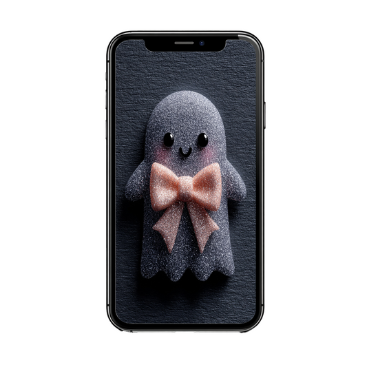 Kawaii-Geist Hintergrundbild mit Schleife | Digitaler Download