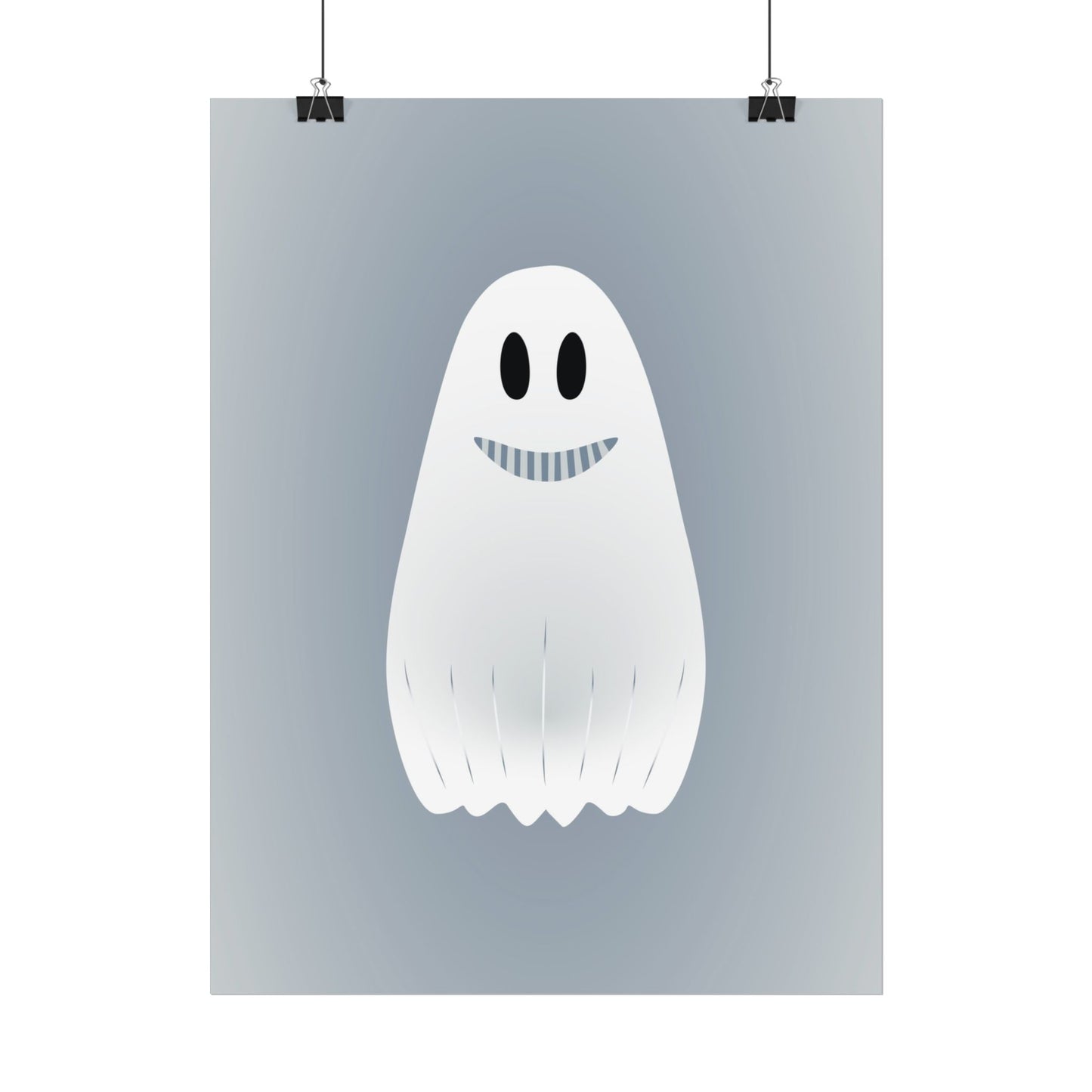 Kleiner Geist mit pinker Schleife | Print on Demand