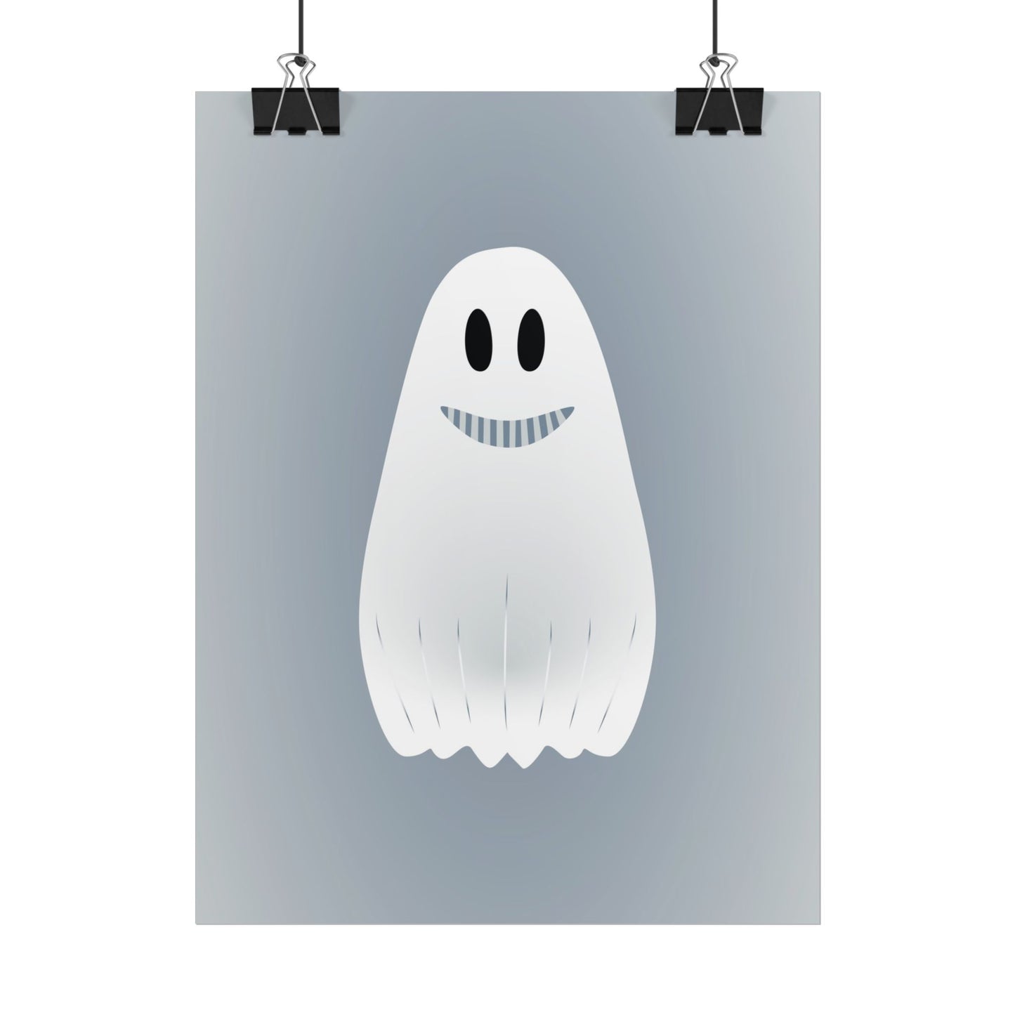 Kleiner Geist mit pinker Schleife | Print on Demand